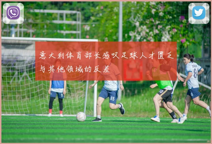 意大利体育部长感叹足球人才匮乏与其他领域的反差